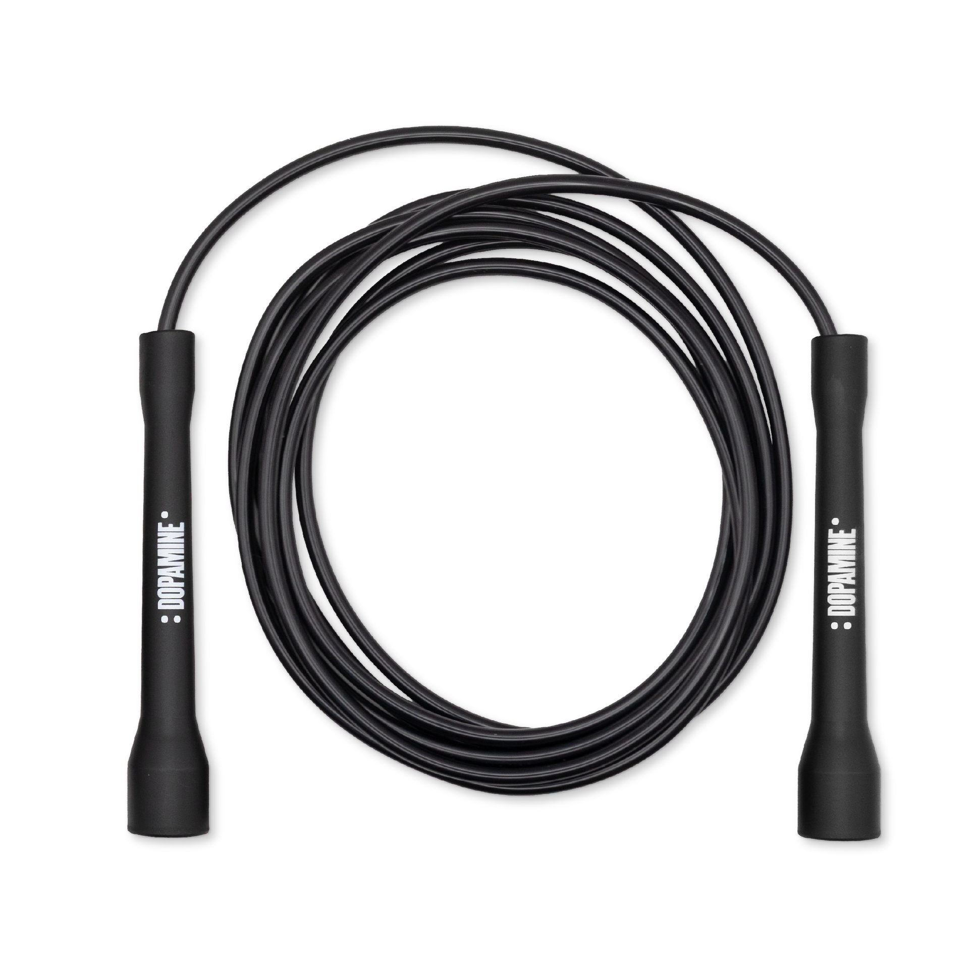 jumpup ラキドロ　ジャンハオ Lauren Jumps - 5mm PVC Jump Rope - Black – DOPAMINE